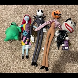 Nightmare before Christmas plush lot